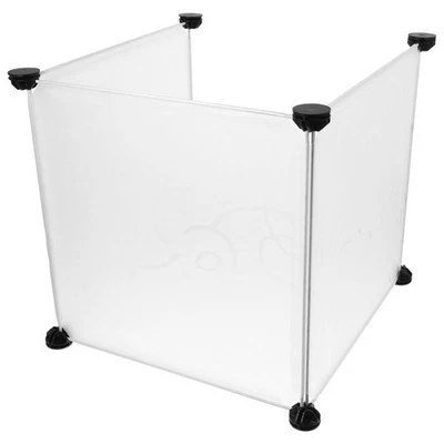3 Stück durchsichtiger Spritzschutz für Katzentoilette, transparente - Bild 1 von 4