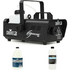 Chauvet DJ Hurricane 1000 Compact Fog Machine Essentials Bundle