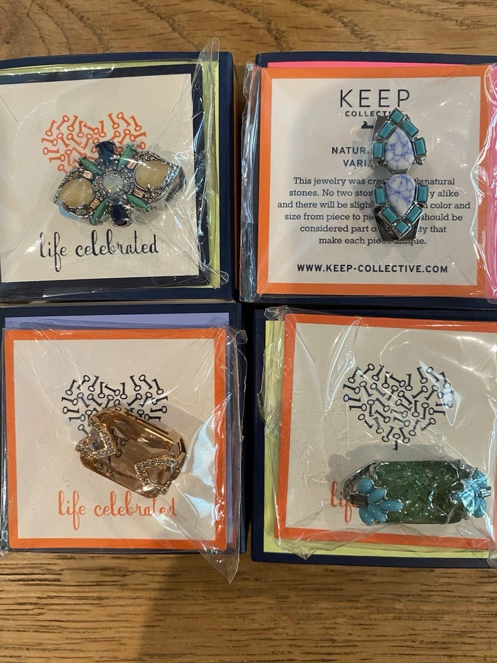 Lote Keep Collective - Guardianes y dijes en nuevo y también usado en excelente estado Foto 3 de 4