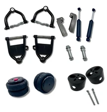 Mustang 2 II Air Bag Front Suspension Kit  Arms, Shocks , Brackets, Hardware