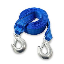 Hfs R 2inch X 20ft Heavy-duty Tow Strap With Hooks 10000-pound Capacity