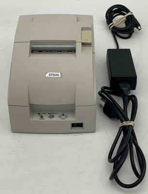 Epson TM-U220D Dot-Matrix Impact Kitchen POS Receipt Printer M188D w/ AC