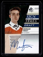 2019-20 Sign Of The Times draft Morgan Frost Rookie Auto Philadelphia Flyers