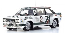 Kyosho Fiat 131 Abarth 1978 Rally Monte Carlo #2 Röhrl 1:18 Diecast Model Car