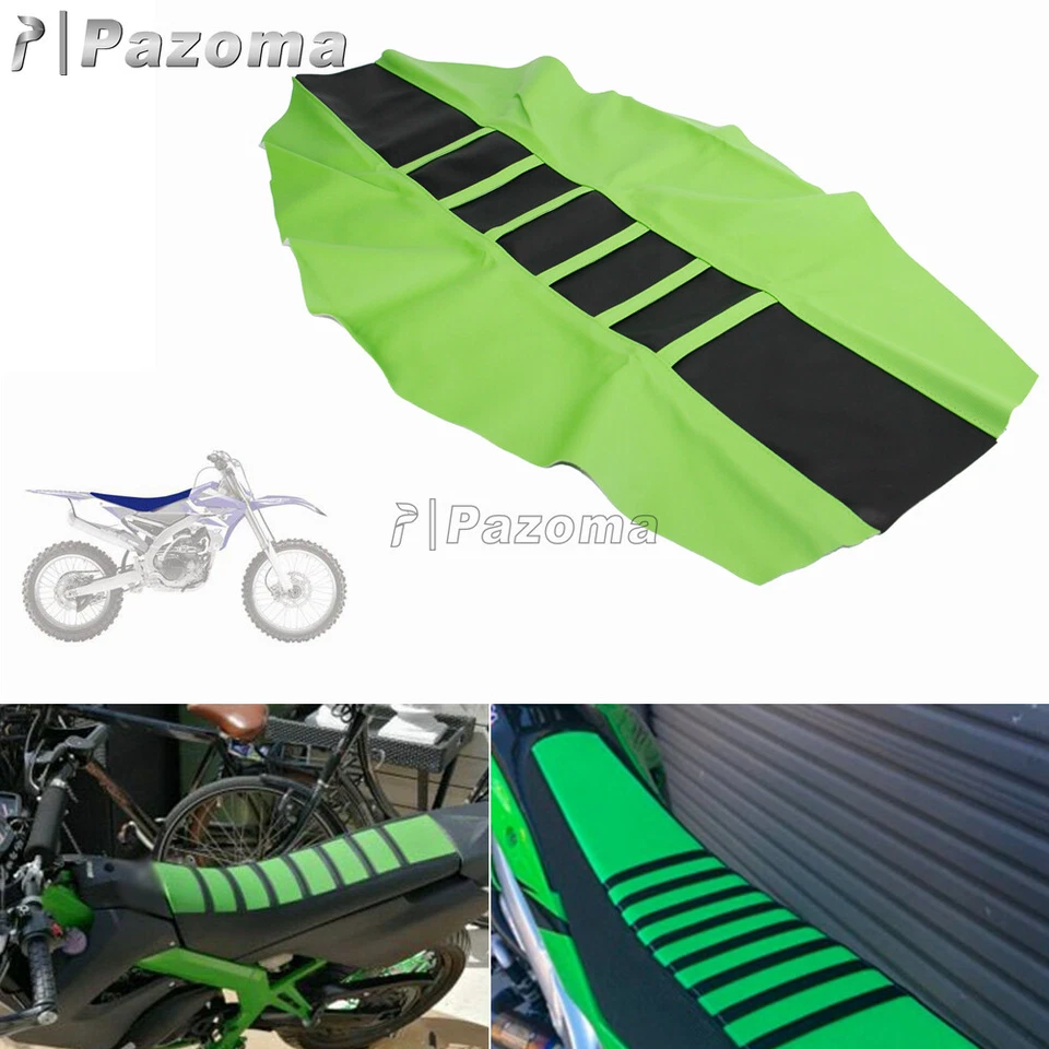 Funda de asiento Dirtbike para Kawasaki KX250/450F KXF KLX 250 450 KX65/125/300 KLX140 Foto 2 de 4
