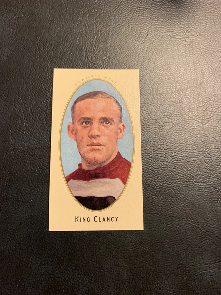Bvv 2011/12 upper deck Parkhurst champions mini green back #31 King Clancy - Image 2 of 2