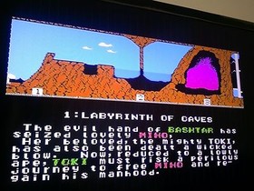 JUJU DENSETSU Toki  - MEGA RARE Famicom Famiclone Nes Cartridge