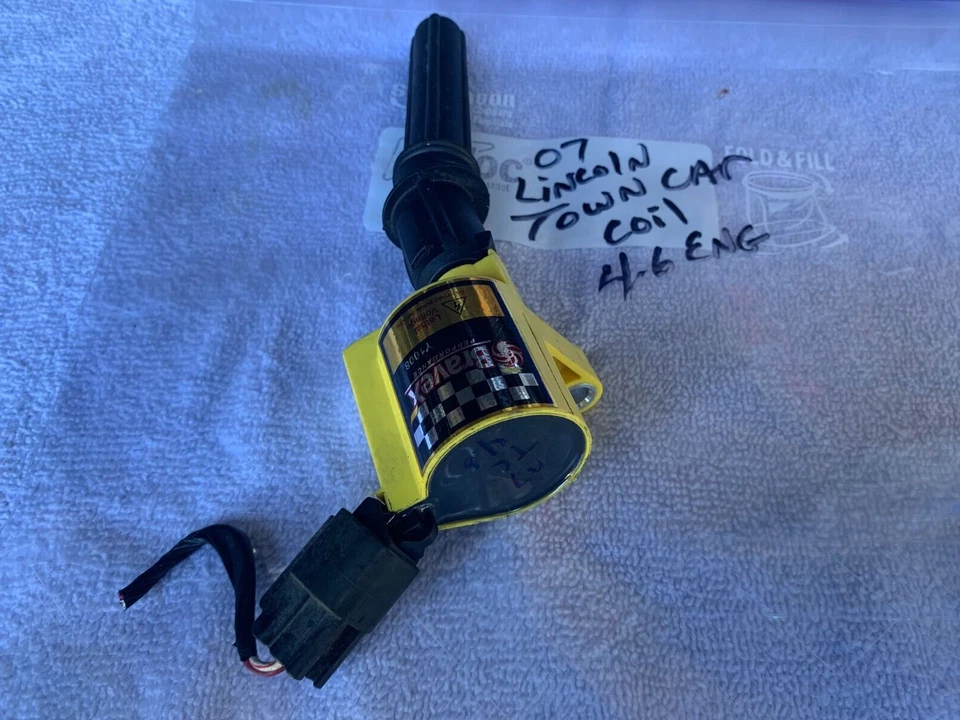 (1) Черно-желтые прямые катушки зажигания Bravex TYK-Y1008-8H-BX для Ford - Изображение 3 из 4