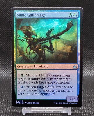 Simic Guildmage - Ravnica Remastered (RVR) 0223 U Foil Magic MTG