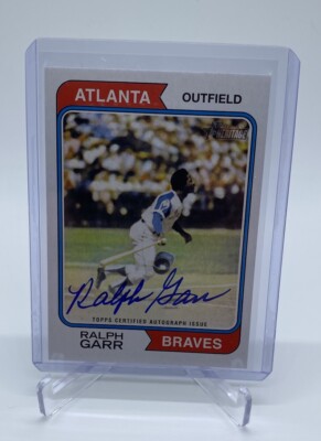 2023 Topps Heritage High Number Real One Auto Ralph Garr #ROA-RGR Auto ...