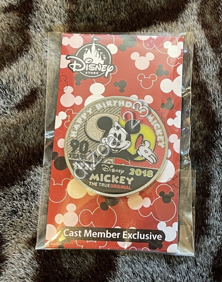 Disney Store Happy Birthday Mickey Mouse 90 years 1928 to 2018