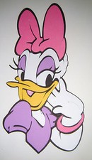 Mickey Daisy Duck Die Cut Paper Piecing Scrapbook Embellishment