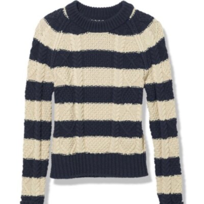 ll bean signature cotton fisherman sweater