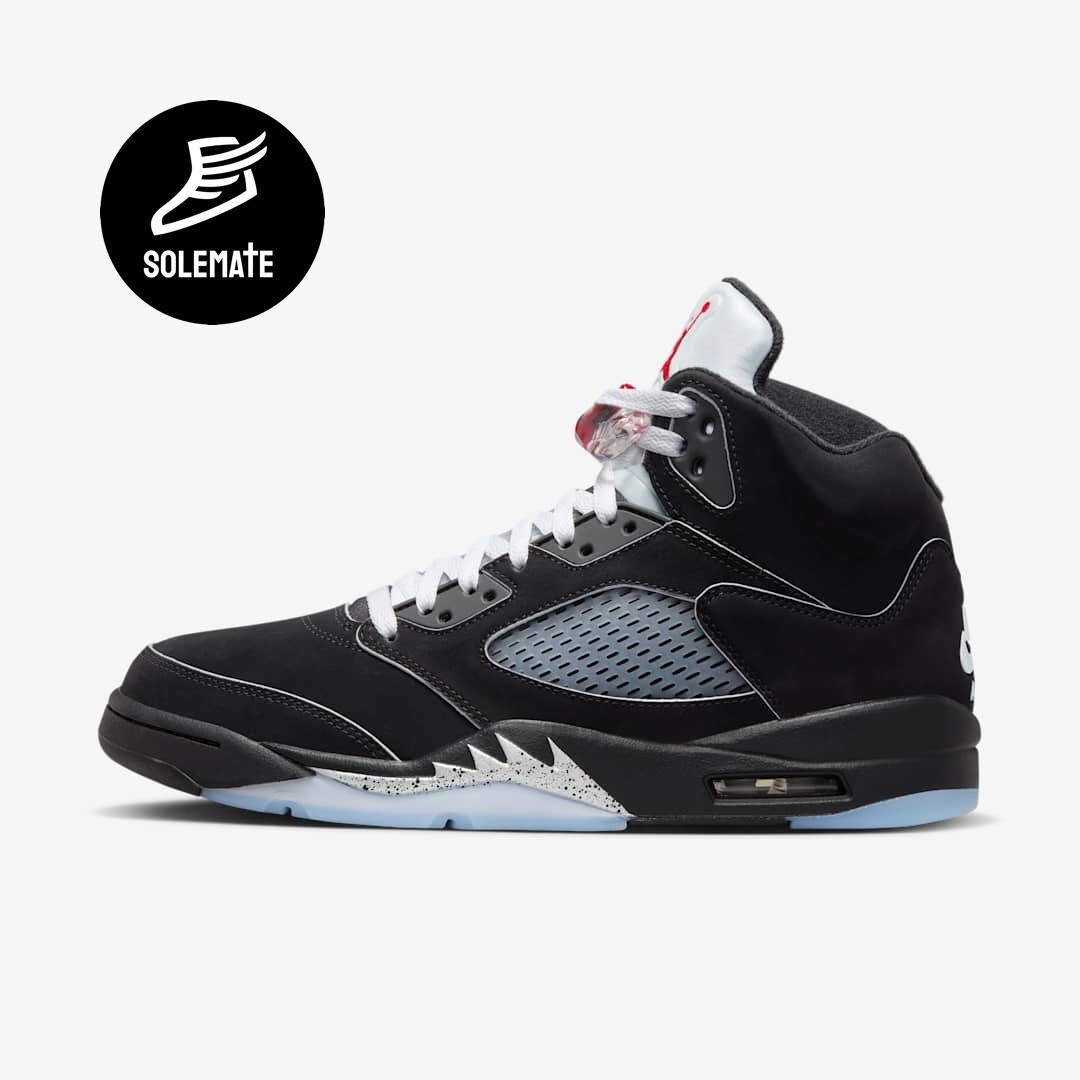 靴 Nike Air Jordan 5 black llic Nike Air Jordan 5 Retro OG Black Metallic Reimagined Men/GS