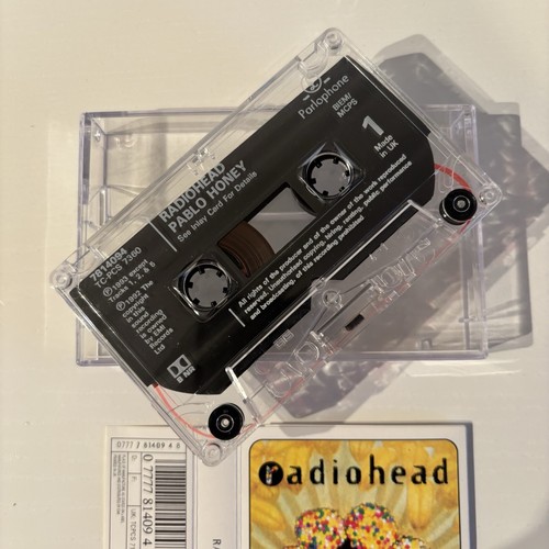 RADIOHEAD - PABLO HONEY (UK CASSETTE TAPE) - Picture 2 of 6