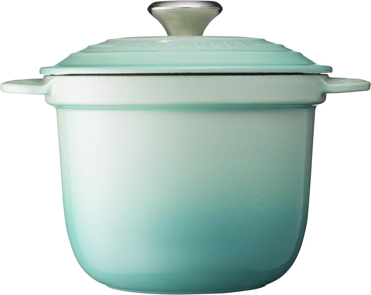 LE CREUSET Cocotte Every 18cm アーティチョーク Le Creuset Cocotte Every Casserole Rice Pot 18cm Mint Green Cast