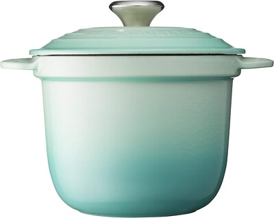 Le Creuset Cocotte Every Casserole Rice Pot 18cm Mint Green Cast