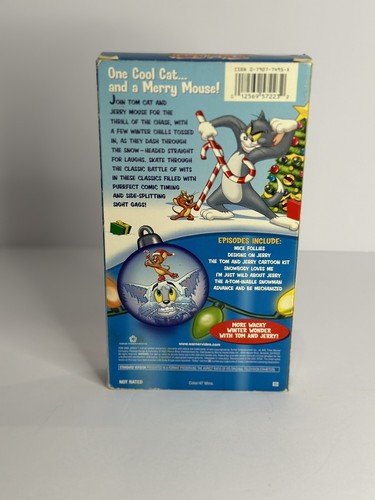 Tom And Jerry VHS Tape Paws For A Holiday - Picture 2 of 3