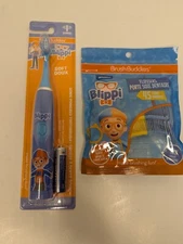 Blippi Sonic Powered Toothbrush and Flossers Set