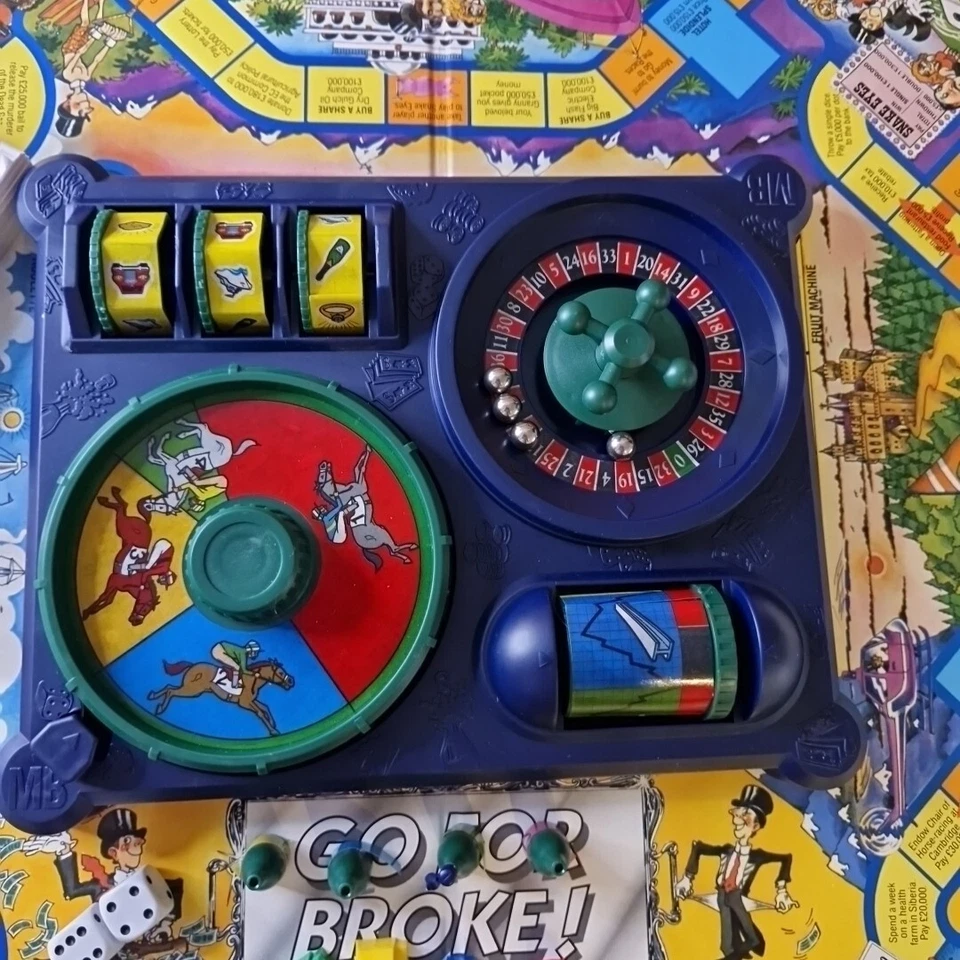Vintage Go for Broke! Board Game - Squander Your Millions! Family Board Game - Image 2 of 4