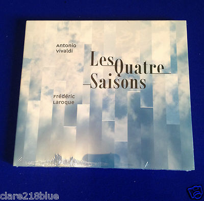 NEW Sealed Antonio Vivaldi Frederic Laroque Les Quatre Saisons (2014) CD Paris