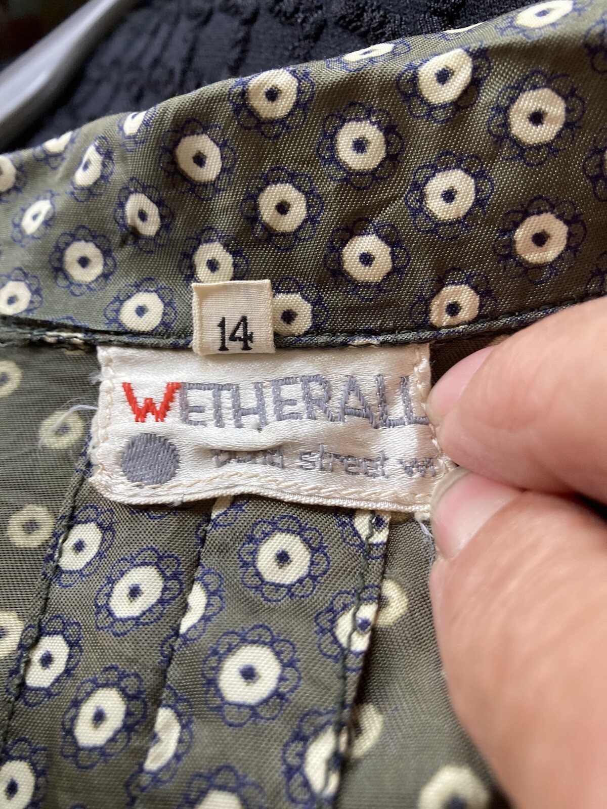 1950s Wetherall of Bond Street Skirt Suit , Vintage Size 14 UK, 38" Bust  7