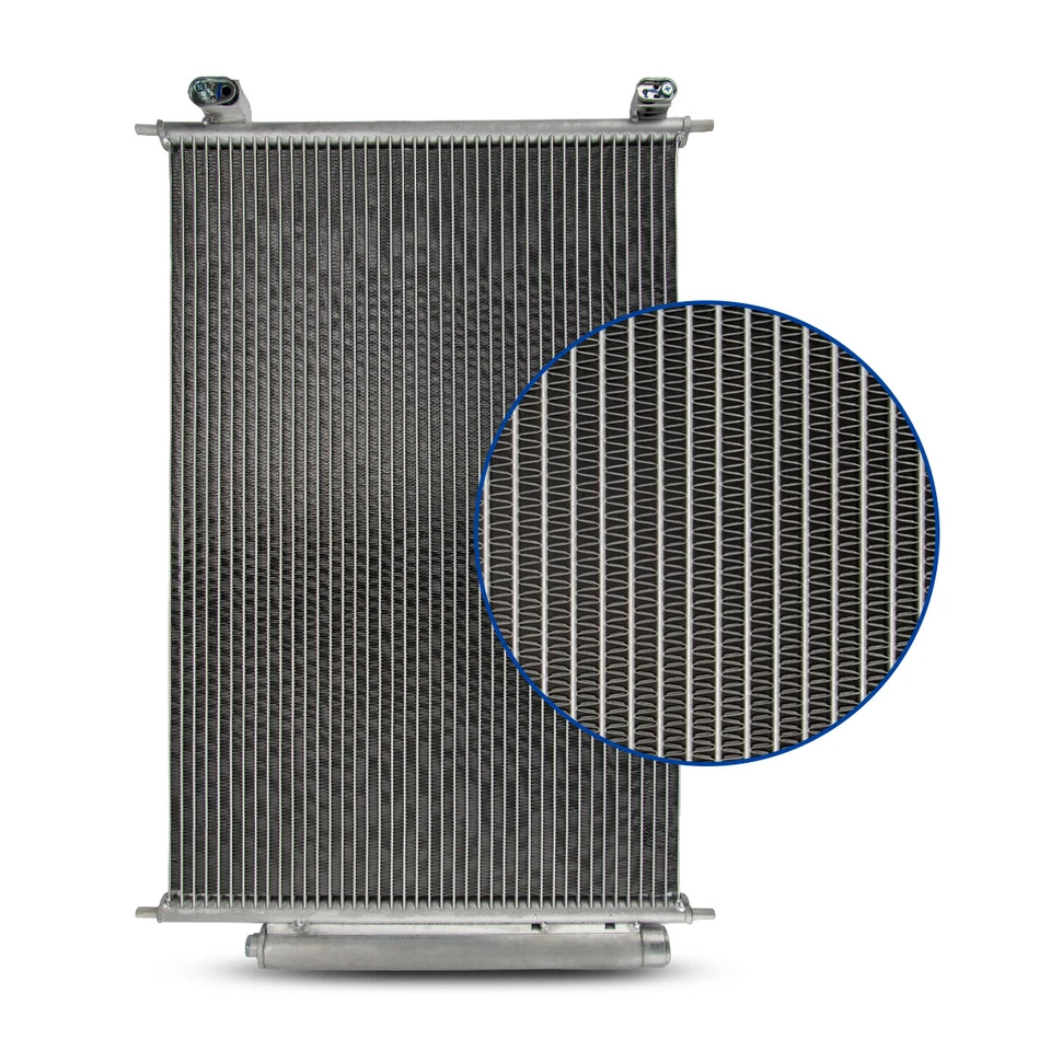 Condensador de CA con receptor secador para Nissan Rogue 2008 2009 2010 2011 2012 2013 Foto 2 de 4