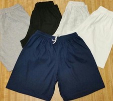 100 Cotton Shorts No Pockets w/ Drawstring. Young adult sizes small to 4x