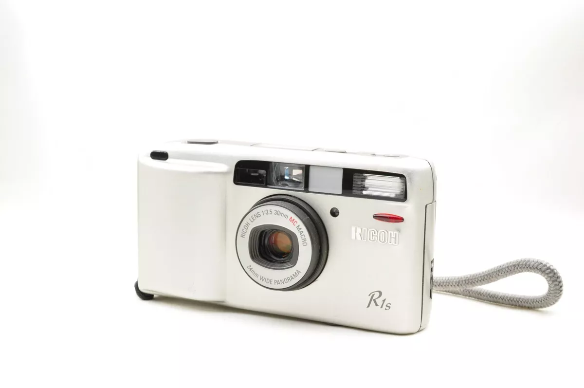 Read!Ricoh R1s Point & Shoot 35mm Film Camera silver Excellent From JAPAN #920