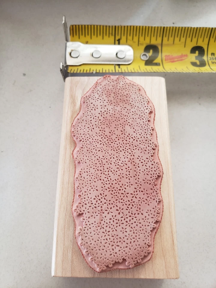 Stampington & Co. R3040 Sm. 1995 Sello de goma de arbusto floreciente Foto 2 de 3