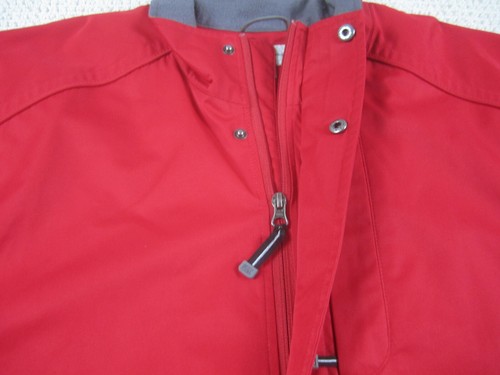Cutter & Buck Jacket Mens Large Red Windbreaker Casual Athletic Zip Weather Tech - Picture 3 of 13