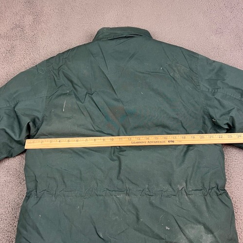 Cabelas Jacket Mens Large Vintage Goose Down Parka Puffer Coat Chore Hunting - Picture 10 of 10