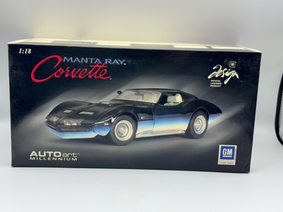 AUTOArt Millennium 1968 GM Chevy Manta Ray Corvette, 1:18, Boxed 