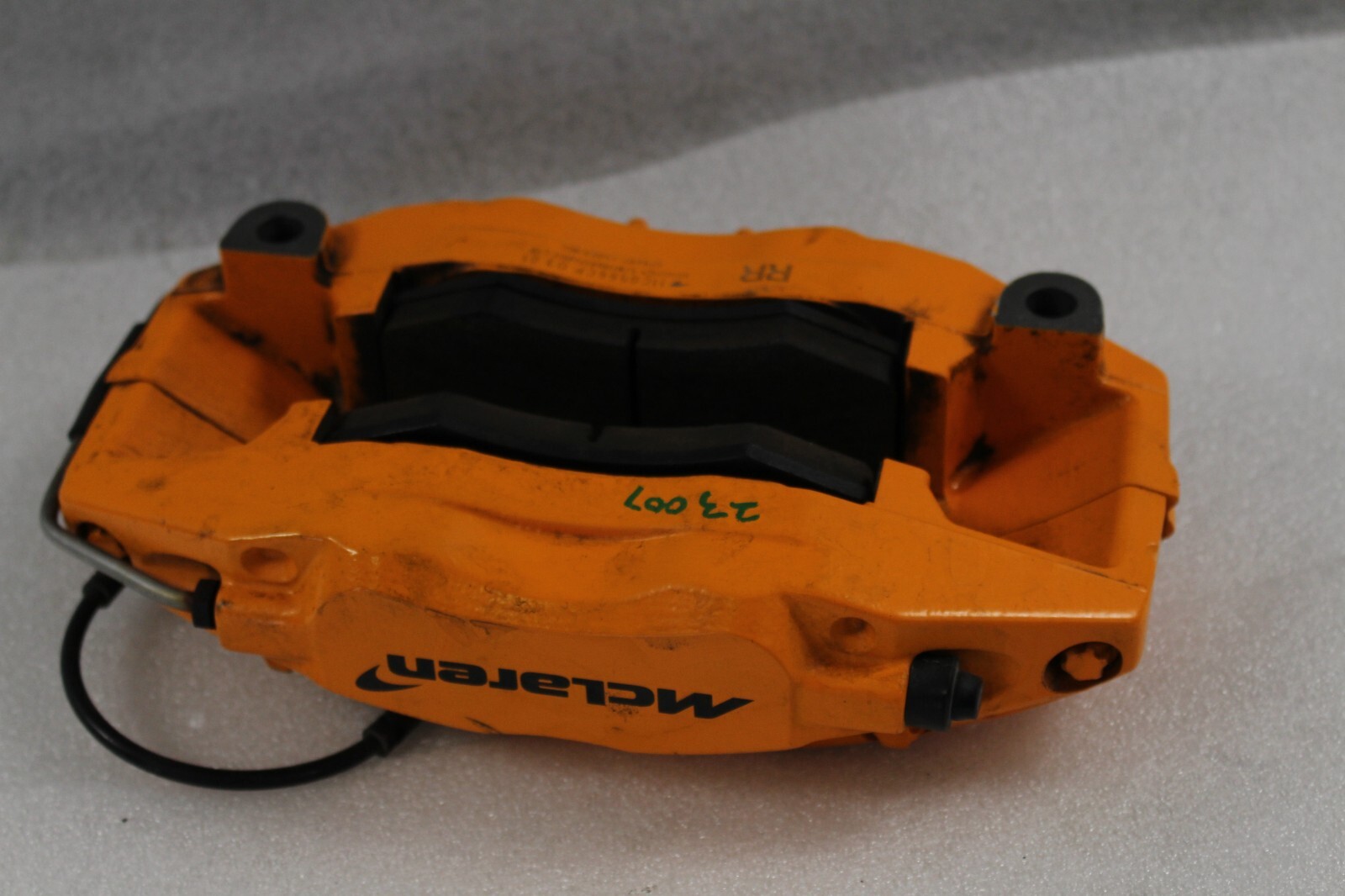 McLaren MP4-12C, RH, Right, Rear Brake Caliper, Orange, Used