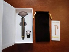 Energy Beauty Bar Set- 2 In 1 Electric Facial Jade Roller/Massager