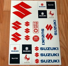 SUZUKI Gixxer Sticker Set Jaja-Uma Club Aufkleber SUZUKI Hayabusa TURBO TL 1000