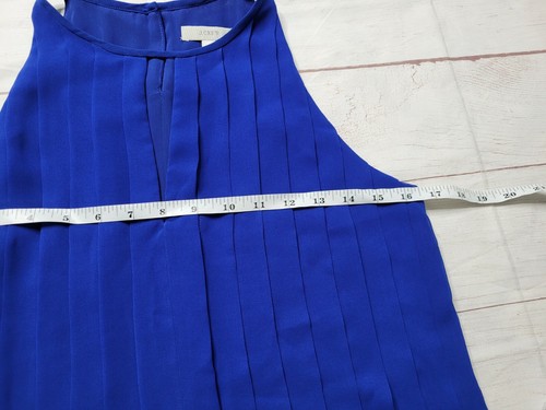 J.Crew Womens Size 2 Dressy Tank Top Royal Blue - Picture 8 of 9