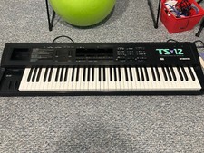 Ensoniq TS-12 Synthesizer W/ Manuals and 50 Floppy Disk Samples 