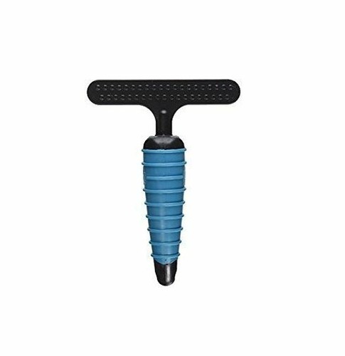 Rastrello Sottopelo Ergonomico Doppio Dente Fila Pet Strumento Toelettatura Cani Professionale - Foto 3 di 6