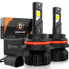 Ridroid LED Headlight 9007 HB5 Hi/Low Beam 20000LM Bulbs Super Bright White Lamp