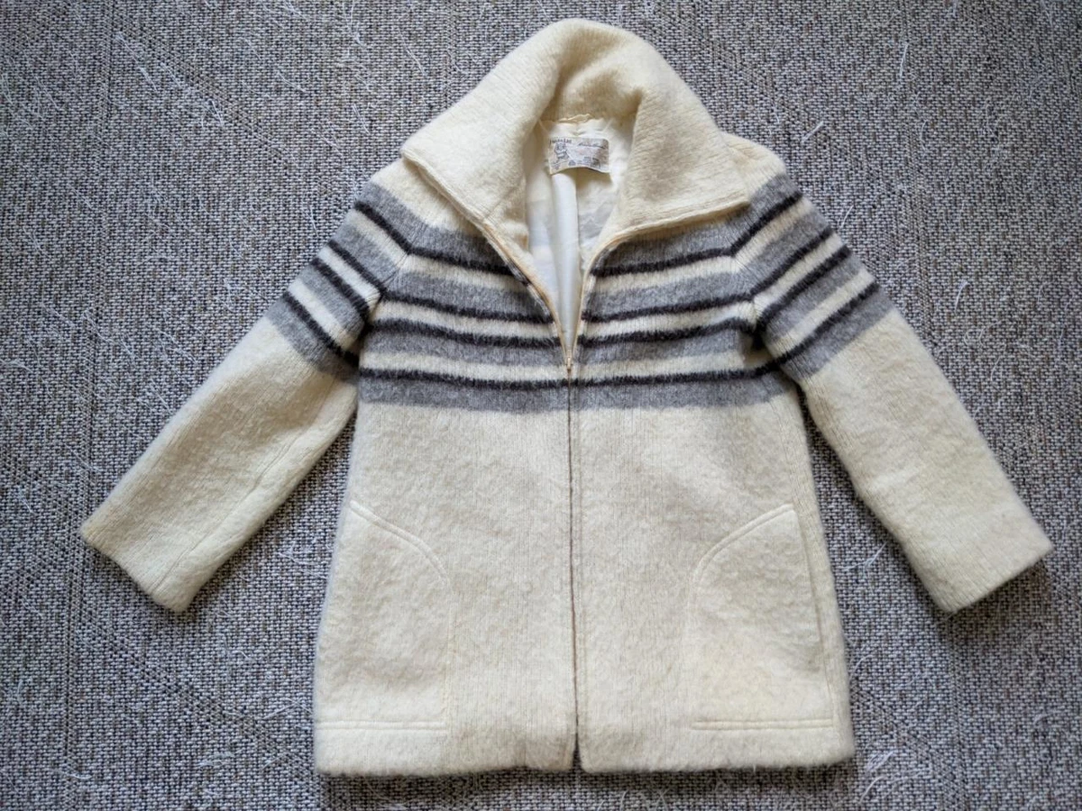 Shaggy clearance wool coat