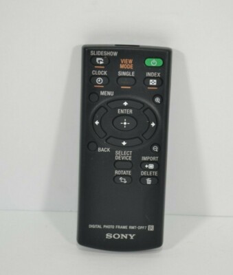 Frame Rmt Sony Digital Photo Frame Remote RMT-DPF7 F DPF-A710 DPF-A73 DPF-EO71 ...
