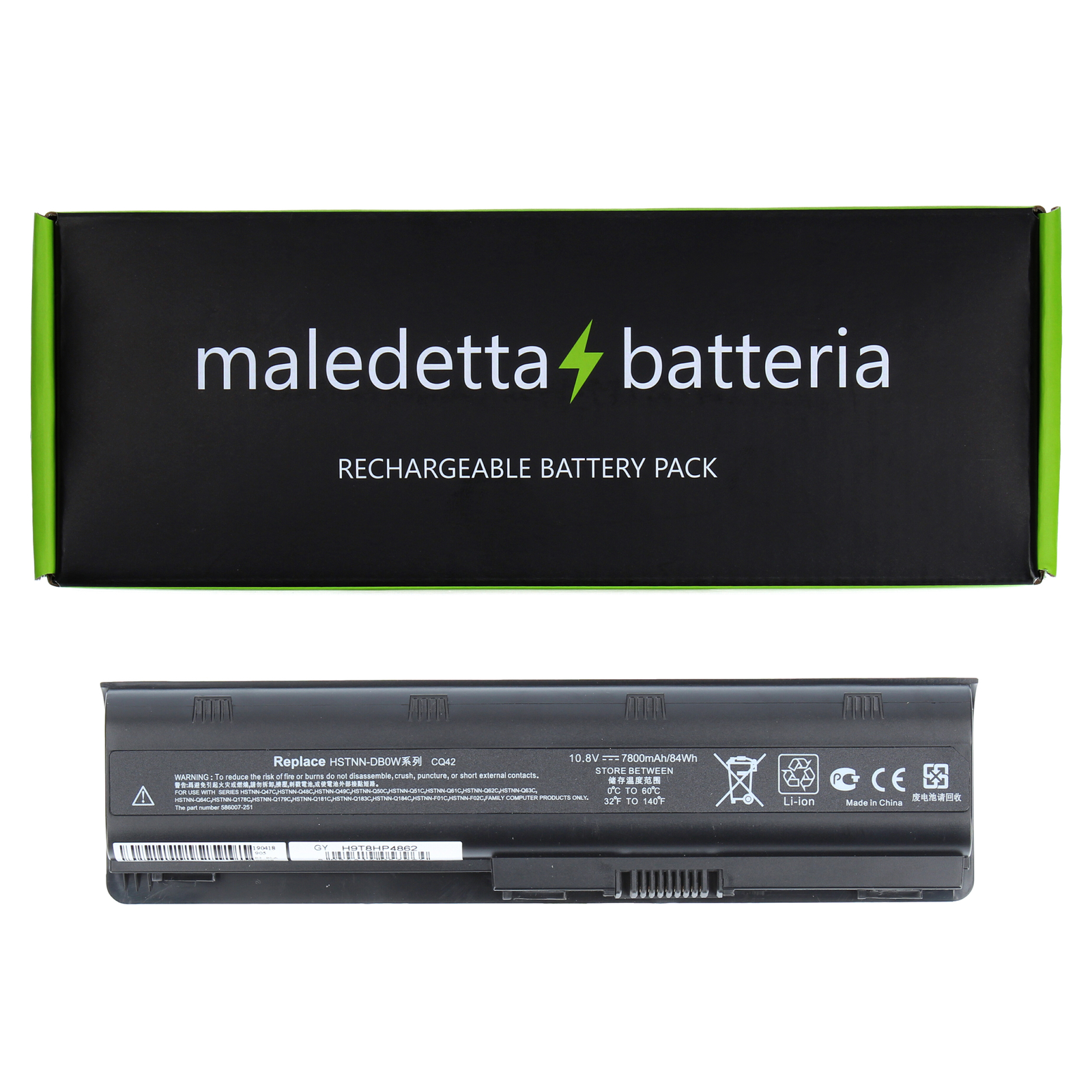 Batteria 5200mAh Per HP G61-103TU G61-104TU G61-110EA G61-110SA