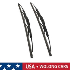 Driver Passenger Side Front Windshield Wiper Blades 20 20 For Car