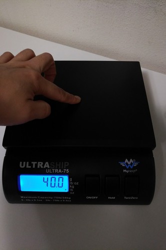 MyWeigh ULTRASHIP U2 27 Kg-ig / 2 G / 5 G ️ ár, Vélemények - Foto 6