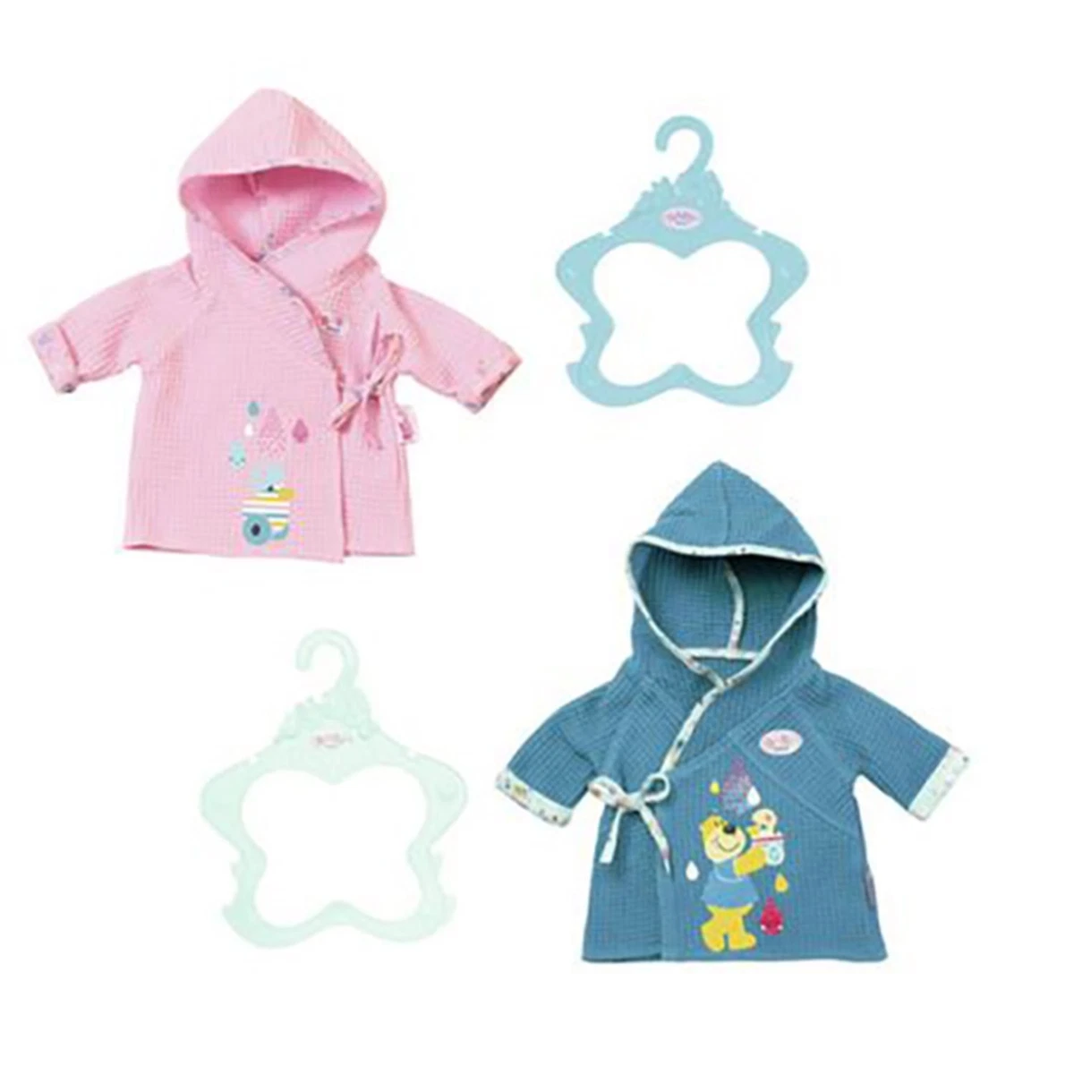 Zapf Creation 827505 BABY born - albornoz de baño, 43cm