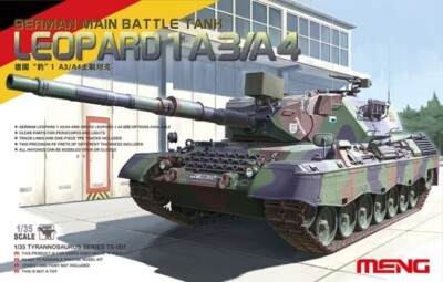 Meng TS-007 Deutscher Kampfpanzer Leopard Maßstab 1:35 1 A3/A4