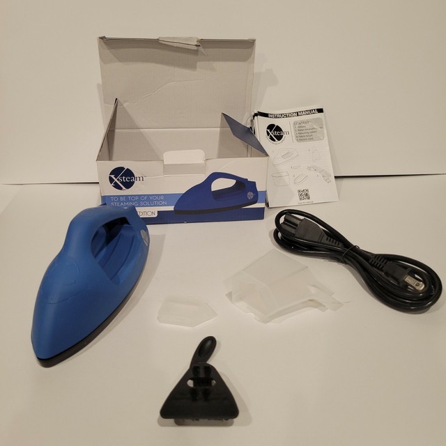 Xsteam Xst922 Steam Go Travel Edition Iron Blue 110/230v 500/1000w for