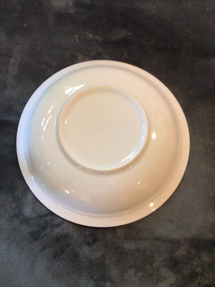 Cuenco grande de porcelana Apilco Pillivuyt contemporáneo Francia Foto 2 de 4