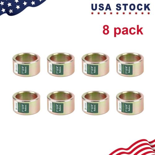 8pcs Reducer Bushing 1-Inch Diameter to 3/4-Inch, Trailer Hitch Ball Hole USA